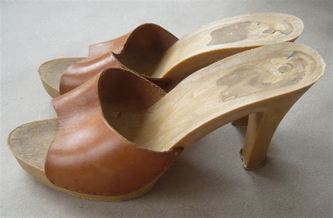 retro women's mules.